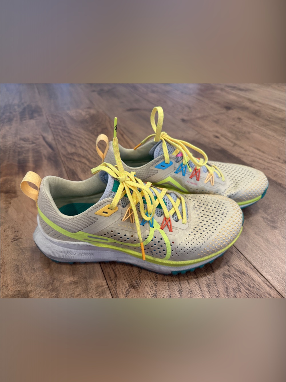 Nike Pegasus trail woman’s 8.5 multi-color